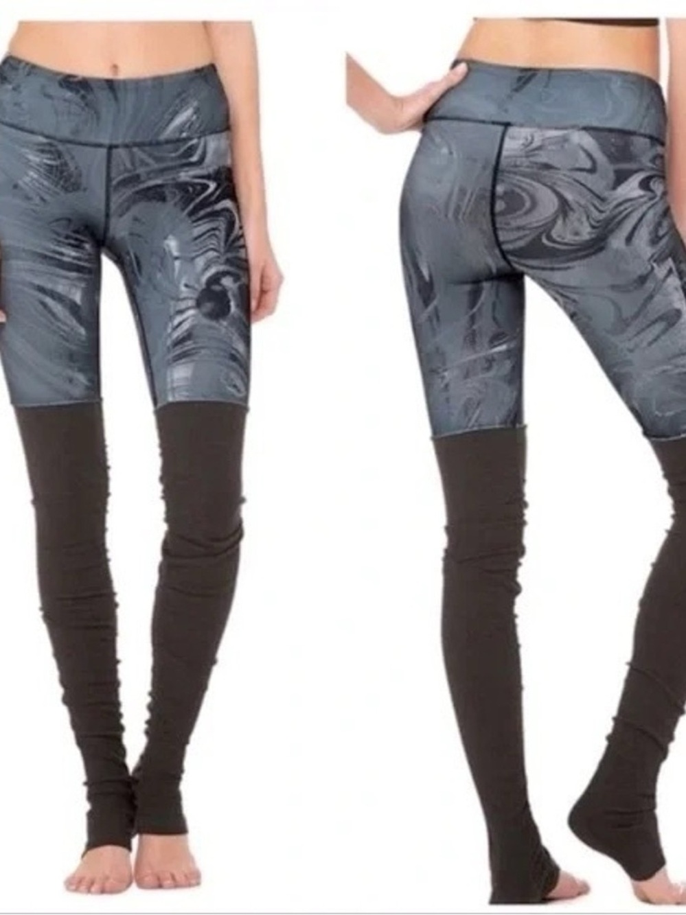 ALO Yoga Goddess Limited Edition Marble Swirl Leggings
